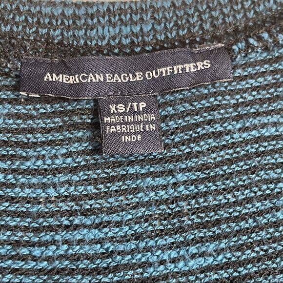 American Eagle Outfitters 3/4 Sleeve Knit Fit & Flare Dress Sz XS - Picture 13 of 15